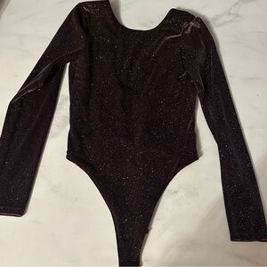 Velvet Shimmer Bodysuit